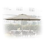 ESOYAWE Sonnenschirm Ersatzbezug Für Outdoor 6 Streben 8 Streben Sonnenschirmbezug Ersatzbezug, Wasserdicht UV-Schutz Polyestergewebe Strand Terrasse Garten Sonnenschirm Ersatzteile