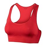 FALKE Damen Sportbh Bra-top - Low Support - Madison, Chili, XS, 38462