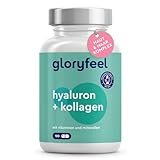 Hyaluronsäure Kollagen Komplex - 180 Kapseln - Mit Biotin, Vitamin C (aus Acerola), Zink, Selen & Bambusextrakt - Für Haut, Haare, Nägel - Hoch bioverfügbar - Laborgeprüft