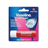 Vaseline Lip Therapy Rosy, Getönter Lippenbalsam, Lippenstift mit Mandel und Rosenöl (Rosy (1 Stück))