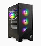 HYPER BYTE® Basic Gaming PC - Computer mit AMD Ryzen 7 5700G mit 4,6 GHz | Radeon Vega 8 | 32GB DDR4 RAM | 1TB SSD | Silent Wasserkühlung | Gamer Tower Desktop | WLAN | Win11 Pro