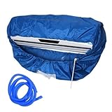 Set mit Taschen für die Reinigung von Splits, wiederverwendbare Beutel für Klimaanlagen, mit 3-m-Schlauch, Wartungsausrüstung für Wohnungen, Hotels, Residenzen und Wohnungen