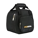 EMAX | 1 Ball Bowling-Tasche | Bowlingball-Tasche Add-A-Bag | – Bowlingbag für eine Bowlingkugel zum Aufsetzen | Add-On für Bowling-Ball-Roller (Pro Bowl - Spare Tote Black)