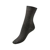 GoWell Med X-Static - Socken mit antimikrobieller Silber-Faser - ideal bei Diabetes, Allergien, Fußgeruch, Fußschweiß und senbsiblen oder temperaturempfindlichen Füßen - Größe II - Farbe schwarz