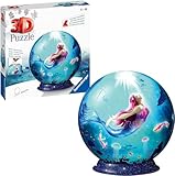 Ravensburger 3D Puzzle 11250 - Puzzle-Ball Bezaubernde Meerjungfrauen - 72 Teile - Puzzle-Ball für Erwachsene und Kinder ab 6 Jahren