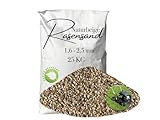 Rasensand 25kg Gartensand Quarzsand 1,6-2,5 mm für Rasenpflege papierverpackt