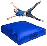 Foamma Crash Pad – 91,4 x 91,4 cm (91,4 x 91,4 cm) – Sensorisches Pad mit Schaumstoffblöcken für Kinder und Erwachsene, mit extrem bequemem Stoff und waschbarem Bezug, ideal für Kinder zum Springen,