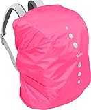 Playshoes Unisex Kinder Regenhülle für Rucksack Gepäck, L, Rosa 18 Pink
