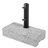 doppler Balkonsockel Granit, 45x22x10 cm, 25 kg