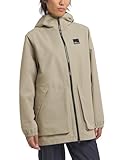 Jack Wolfskin Damen TERRAVIEW 2L W Parka, Stone, M