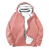 Foweknow Winterjacke Herren Business Fleecejacke Outdoorjacke Einfarbig Wintermantel Übergangsjacke Stehkragen Winterjacken Lässige Herbst Winter Coat Mit Reißverschluss Gefüttert Sweatjacke