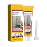 Wand Riss Reparatur Paste,100g Schnelltrocknende Reparaturmasse für Haushalt und Heimwerker,Decken Reparatur Paste | Für Wohnzimmer Schlafzimmer Küche Balkon Keller Garage Und Geräteschuppen