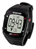 SIGMA SPORT Pulsuhr iD.RUN HR Black, GPS-Laufuhr, Handgelenk-Pulsmessung, Activity Tracker, Schwarz