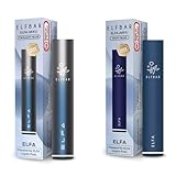 Elfbar ELFA Pod Mod 500 mAh | 2er SET - Akkuträger in verschiedenen Farben auswählbar | Nikotinfrei (Twilight Blue, Navy Blue)