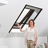 empasa Insektenschutz Fliegengitter Dachfenster Plissee Master Alurahmen, individuell zuschneidbar, als Selbstbausatz