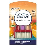 Febreze 3Volution Lufterfrischer-Starterset Mit Cleverer Programmierung Mallorca 20ml, 3 Sich Abwechselnde Düfte Bekämpfen Gerüche