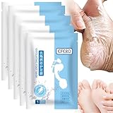 5pair Fußmaske，Professionelles Fußpeeling-Entfernt Hornhaut, spendet Feuchtigkeit & repariert Fersen effektiv, Natürlich & Sanft Fußpflege für Trockene und Rissige Füße，Männer Frauen