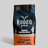 RODEO TEXAS Medium Roast, Arabica-Robusta-Mischung, ganze Bohnen, 500 g