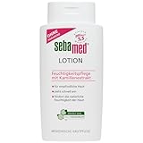 sebamed Lotion 400 ml für empfindliche und trockene Haut, fördert die natürliche Feuchtigkeit der Haut, pflegt mit Kamillenextrakt und Allantoin, Bodylotion für Damen und Herren