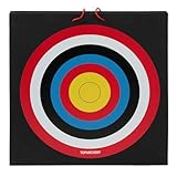 TOPARCHERY 50,8 cm Schaumstoff-Zielscheibe für Bogenschießen, hohe Dichte, Zielscheibe für Hinterhof, Wurfmesser