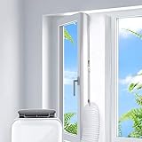 400cm Klimaanlage Fensterabdichtung für Mobile Klimageräte Klimagerät Dachfenster Klimaanlage Fenster Kippfenster Klimaanlage Abdichtung AC Air Conditioner Window Seal for Mobile Air Conditioners