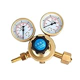 OBC-207 Stickstoffmanometer-Druckminderventil Langlebiger Stickstoffregler mit Anti-Fall-Stickstoff Energiesparender Druckminderer Hohe Leistung