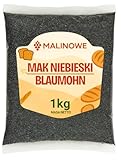 Malinowe BLAUMOHN 1kg Blauer Mohn Exzellente Qualität