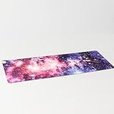 Dalumian Beheizte Yogamatte, elektrischer Graphen-Heizteppich, beheizte Fußmatten mit Einstellbarer Temperatur, 12-Stunden-Timer, Fußwärmer für Wohnzimmer und Schlafzimmer, 26,7 x 72,8 Zoll(C)