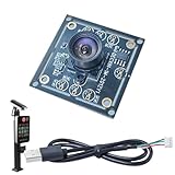 USB-Kamerakarte, 1 MP Kameramodul OV9732 Sensor – kleines Modul – Webcam-Karte 1280 x 720p, Computerzubehör mit Weitwinkel-Objektiv für Gesichtserkennung