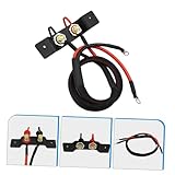UPKOCH Hochspannungs Batterie überbrückungskabel Kompatibel mit Can am Wasserdichtes ATV Batteriezubehör Robustes Kupferkern Kabel Montagebasis Einfache Installation für Schnelle