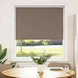 SKM Verdunkelungsrollo Kaffeebraun 100x130cm Stoffbreite 95,7cm,Heim & Garten,Dekoration,Fensterdrapierung,Jalousien & Rollos,Braun,0.9KG,4010972