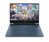 HP Victus 15-fb3035ns Gaming-Laptop, 38,1 cm (15 Zoll), FHD, AMD Ryzen AI 5 340, 16 GB RAM, 512 GB SSD, NVIDIA RTX 5050, FreeDos, Blau, QWERTY-Tastatur Spanisch