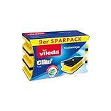 Vileda Topfreiniger, Schaum, Blau, 9er Pack