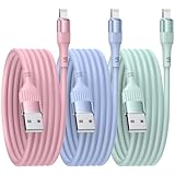 iphone ladekabel 3Pack 1.8M apple lightning kabel Kieselgel iPhone Schnellladekabel [MFi-Zertifiziert ] für iPhone 14 13 12 11 Pro Max Mini XR XS X 8 7 6 6s Plus SE 2020