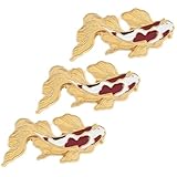 Uonlytech 3 Stück Teiliges Cartoon Emaille Broschen Chinesischer Stil Anstecknadeln für Kleidung und Taschen Kreative Lapel Pins aus Langlebiger Legierung Modische Abzeichen für Damen und