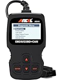 ANCEL AD310 OBD2 Diagnosegerät Auto, Auslesegerät Auto OBD-II Diagnosewerkzeuge Motor Fehlercodeleser, OBD2 KFZ Diagnosegerät für Alle Fahrzeuge seit 1996 & Newer (Schwarz)