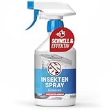 naturetrend Insektenspray Universal 500ml - für Wohnung mit Sofortschutz zur Abwehr von zahlreichen Insekten - Hochwirksames Ungeziefer-Spray