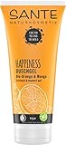 SANTE Naturkosmetik Happiness Duschgel, Tropischer Duft, Intensive Feuchtigkeit, 200 ml