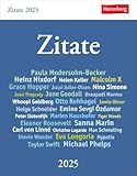 Zitate - Kalender 2025 - Harenberg-Verlag - Wissenkalender - Tagesabreißkalender mit Zitaten für jeden Tag - 12,5 cm x 16 cm