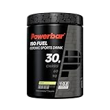 Powerbar - Black Line - Iso Fuel 30 - Lemon - 608g - veganer, isotonischer Sports Drink
