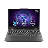 Lenovo LOQ Gaming Laptop | 15.6' Full HD 16:9 Display | 144Hz | Intel Core i5-12450HX | 16GB RAM | 1TB SSD | NVIDIA GeForce RTX 4060 TGP 105W | G-Sync | Win11 Home | QWERTZ | grau | AI Chip LA1