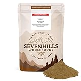 Sevenhills Wholefoods Bio 7 Pilz Pulver Mischung 200g, Reishi, Chaga, Shiitake, Maitake, Löwenmähne, Cordyceps & Tremella