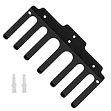 Langhantel-Wandregal | -Fitness-Aufbewahrungsregal mit 7 Haken, platzsparende Halterung, Fitness-Zubehör für -Fitnessgeräte