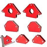 Schweißklemme - Magnetpositionierer Zum Schweißen, Schweißmagnete | Magnetischer Schweißpositionierer, Robuste Unterstützung Mit Magnetischer Fixierung Für 45 °, 90 ° Und 135 ° Winkel