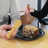 Essbare Löffel – 3 Sorten: Vanille, Schokolade, Salzig – Nachhaltige Keks-Löffel, plastikfrei (Schokolade)