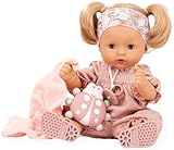 Götz 2518253 Maxy Aquini Schmetterling Badepuppe - 42 cm Puppe - Blonde Haare, Blaue Schlafaugen - 8-teiliges Set - Mädchen-Babypuppe