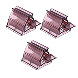 CTIRCHIU Zahnpastaspender Quetscher 3 Stück Kunststoff Zahnpasta Extruder für Effizientes Badezimmerzubehör für Einfache Anwendung Kompakt und Platzsparend für Ganze Familie