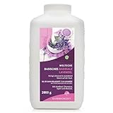 Weltecke Basisches Badesalz Lavendel 2.800 g | Entspannendes Edelstein Basenbad mit natürlichem Lavendelduft | 100% Vegan | Wellness für Haut | Fördert Entgiftung & Hautbalance | Vollbad & Fußbad