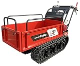 Modell 2025 - POWERPAC RD560 mit Pritsche oder Schüttmulde wählbar - RAUPENTRANSPORTER RAUPENDUMPER Dumper MINIDUMPER KETTENDUMPER (Pritsche)