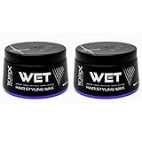 Totex WET Haarwachs I Wet Hair Styling Wax I Wassermelonen Duftendes Haarwachs I glänzenden und natürlichen Haarlook I maximale Kontrolle I 150ml (2 Stück)